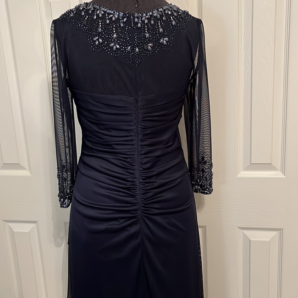 🌟🌟🌟ALEX Evening Gown, Ladies Formal Dress in Midnight Blue🌟🌟 - Picture 7 of 17